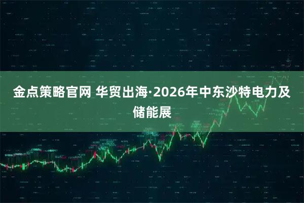 金点策略官网 华贸出海·2026年中东沙特电力及储能展